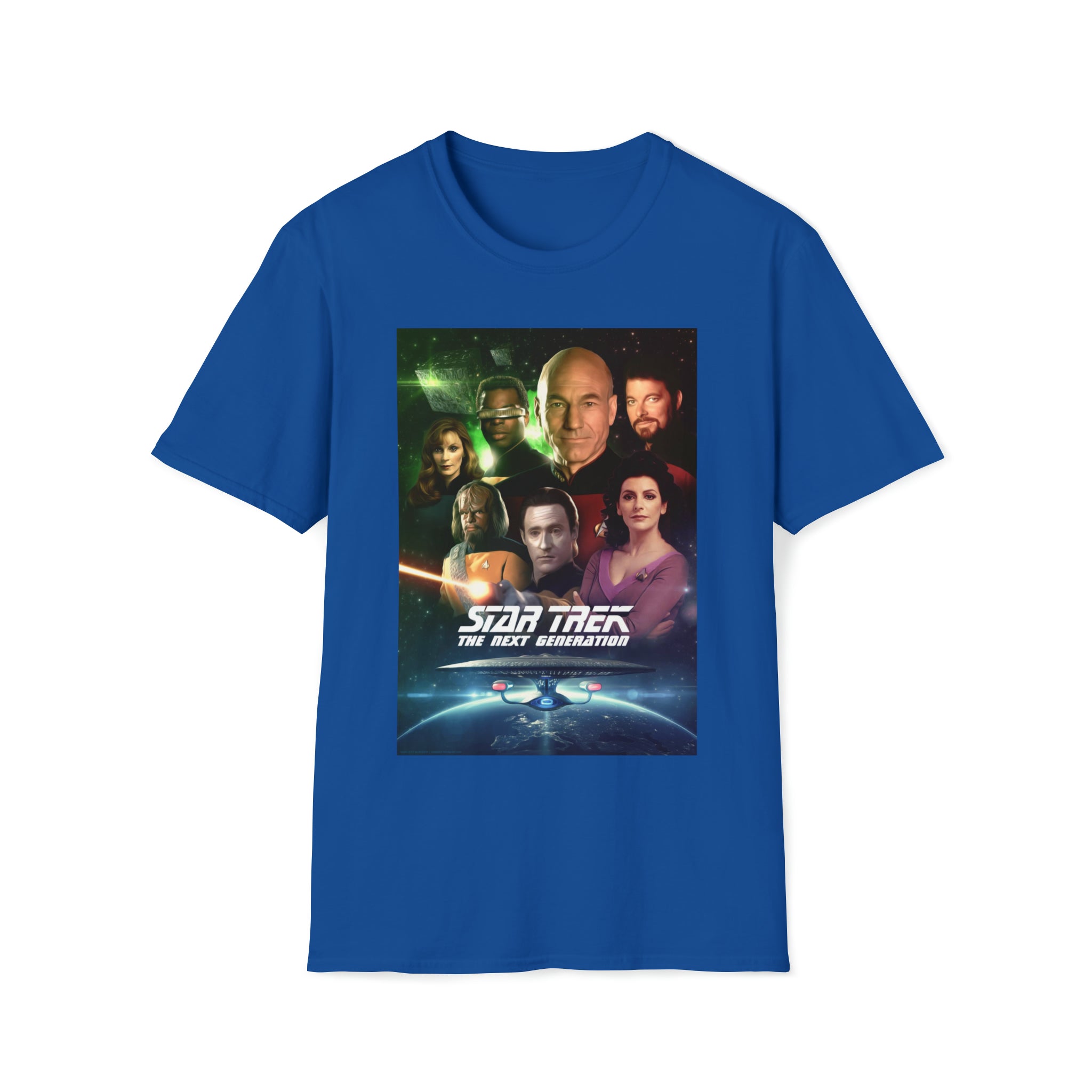Star Trek The next generation- Unisex Softstyle T-Shirt - Creations by Chris and Carlos